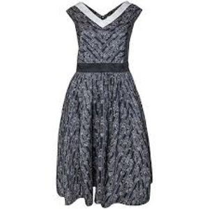 Disney Dress Shop Haunted Mansion Wallpaper Dress Large